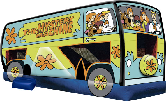 MYSTERY MACHINE jumping castle